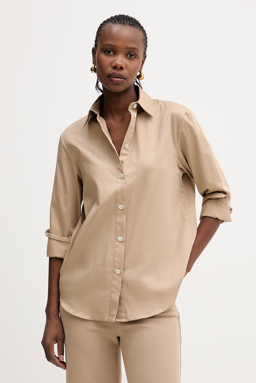 MM by Max Mara cămașă din bumbac VELOCE