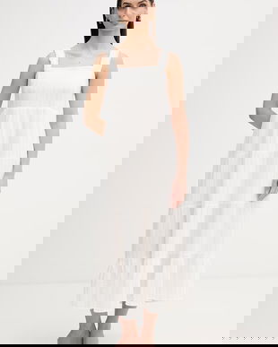 Dkny rochie din bumbac