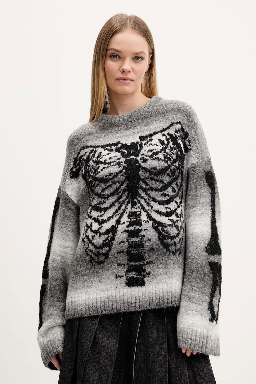 The Ragged Priest pulover din amestec de lână