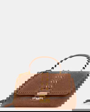 MICHAEL Michael Kors geantă de mana din piele întoarsă