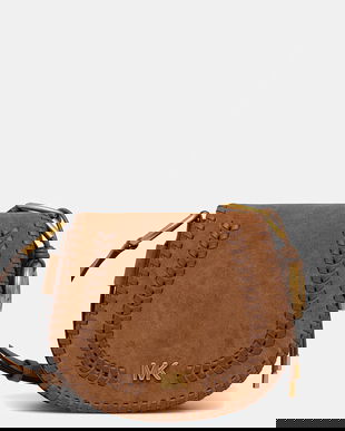 MICHAEL Michael Kors geantă de mana din piele întoarsă