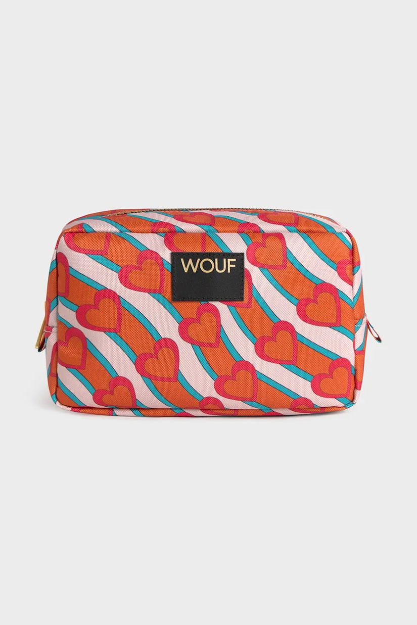 WOUF trusă cosmetică de călătorie Heartbeat 20 x 9,5 x 13 cm