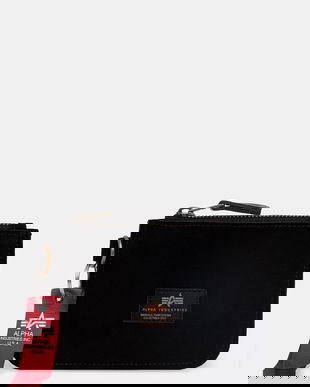 Alpha Industries portofel de piele Leather Coin Wallet