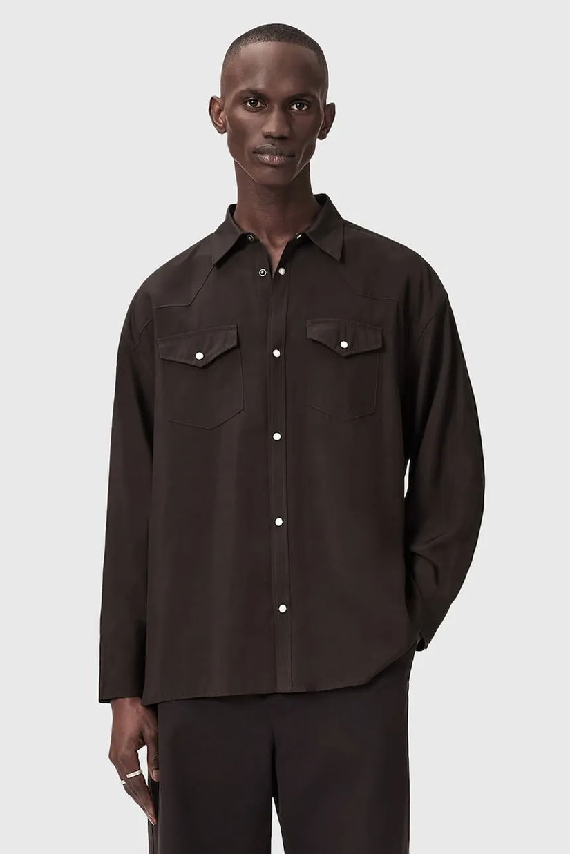 AllSaints cămașă PICKETT