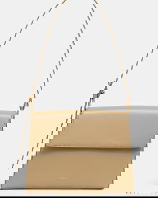 A.P.C. poșetă de piele sac virginie flap