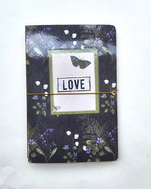Jurnal Handmade, Coperta Laminată, Love