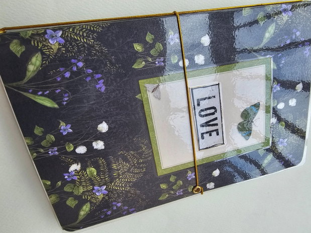 Jurnal Handmade, Coperta Laminată, Love