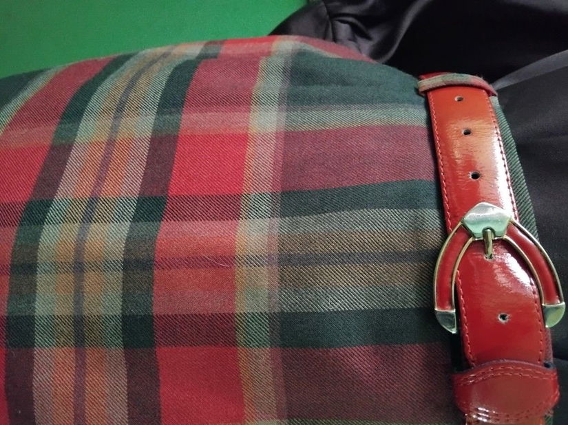 Fusta carouri stofa lana