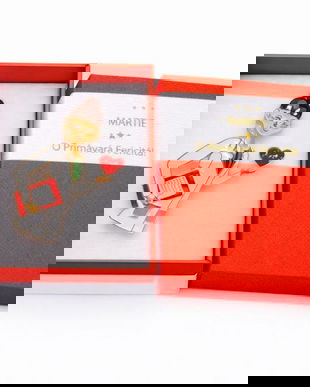 Broșă Mărțișor Doctoriță cu Inimă