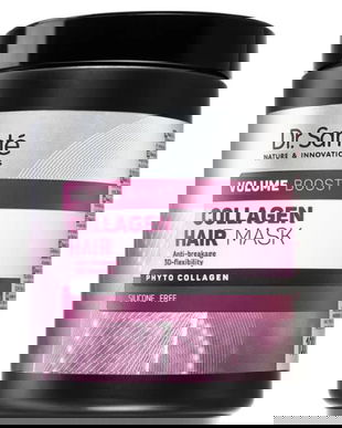 Masca pentru Volum, Anti-rupere 3 D-Flexibility cu Phyto Collagen fara Silicon - Dr. Sante Volume Boost Collagen Hair Mask Silicone Free, 1000 ml