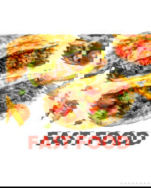 Banner Fast Food 80X110cm