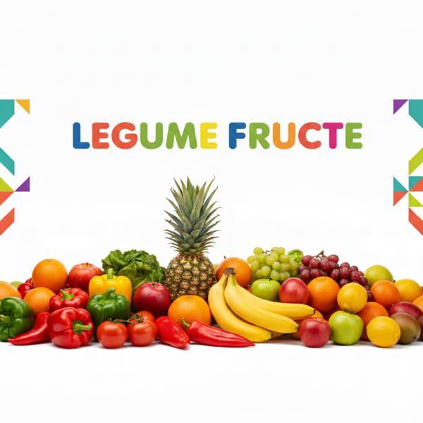 Banner Legume-Fructe Personalizabil 80X110 cm