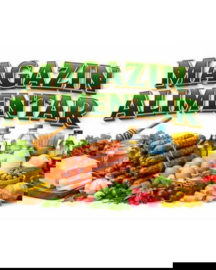 Banner Magazin Alimentar &ndash; personalizabil, 80&times;110 cm