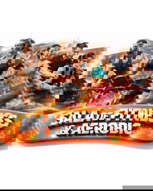 Banner Sală de Fitness și Aerobic Personalizat 80&times;110 cm