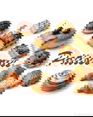 Banner Patiserie Personalizabil 80X110 cm