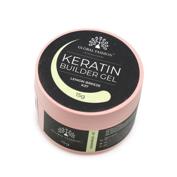 Gel pentru modelarea unghiilor 15 g, Keratin Builder Gel, K37