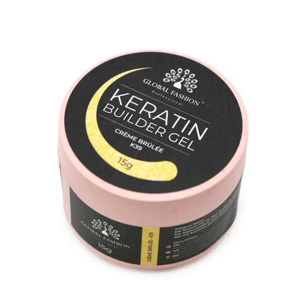Gel pentru modelarea unghiilor 15 g, Keratin Builder Gel, K39