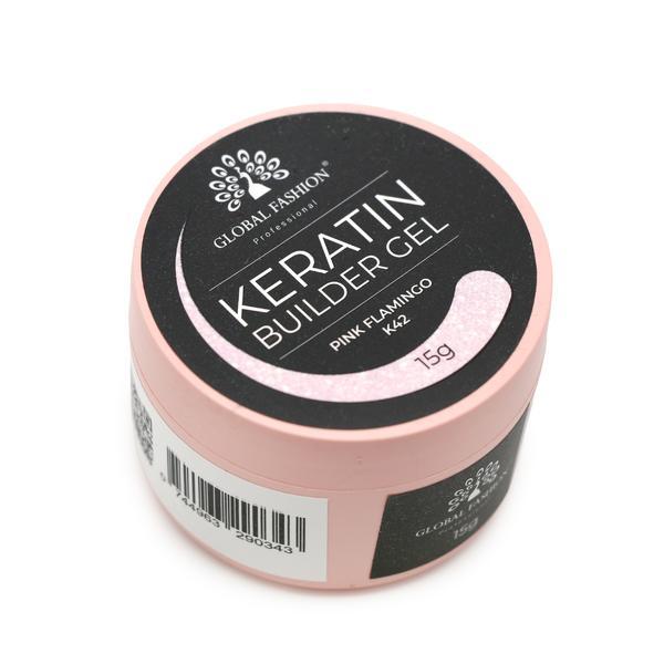 Gel pentru modelarea unghiilor 15 g, Keratin Builder Gel, K42