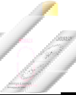 Balsam Natural de Buze cu Ceara de Albine si Lapte de Capra - Biobaza Beeswax &amp; Goat Milk Extract Natural Lip Balm - Hydrating &amp; Soothing, 4.5 g