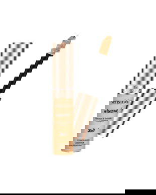 Corector - Topface Sensitive Mineral 3 in 1 Concealer Contour, PT471.004K, 12 ml