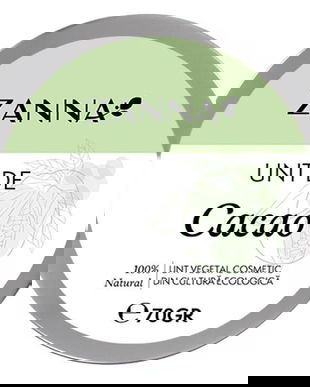 Unt de Cacao - Zanna 100% Natural, Cultura Ecologica, 70 g