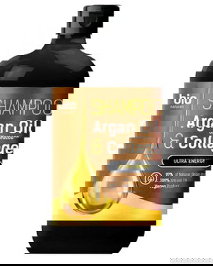 Sampon Ultra-Energizant cu Ulei de Argan de Maroc si Colagen - Bio Naturell, 946 ml