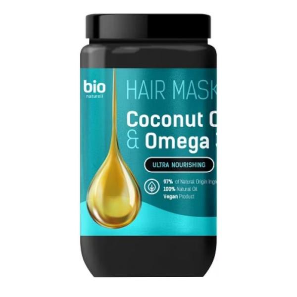 Masca UItra-Nutritiva cu Ulei de Cocos si Omega 3 - Bio Naturell, 946 ml