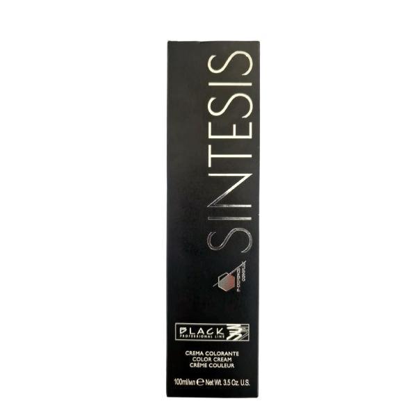 Vopsea Crema Permanenta - Black Professional Line Sintesis Color Cream, nuanta 5.66 Light Red Magma Brown, 100 ml