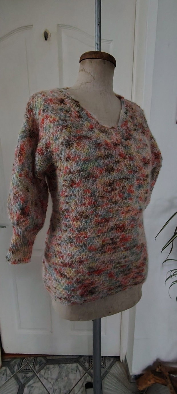 Bluza tricotate manual
