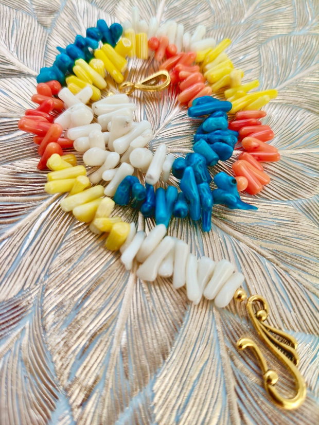 Colier Coral natural