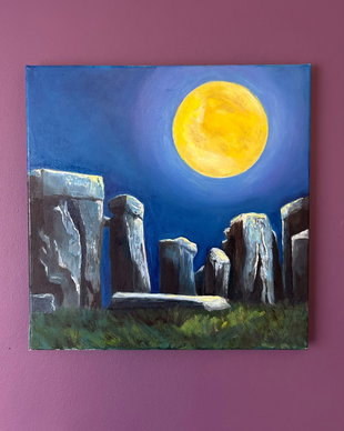 Full Moon - Stonehenge/ Luna plina la Stonehenge
