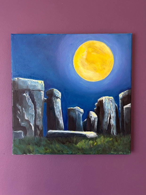 Full Moon - Stonehenge/ Luna plina la Stonehenge