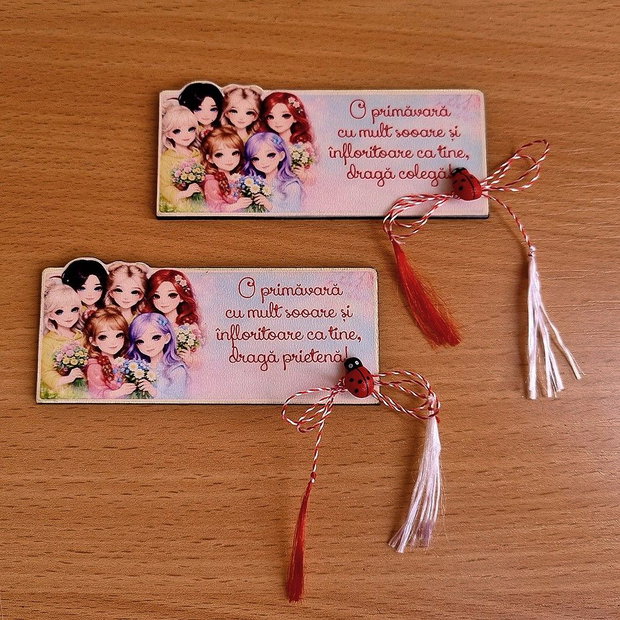 Martisor MAGNETIC Personalizat - Fata/Baiat