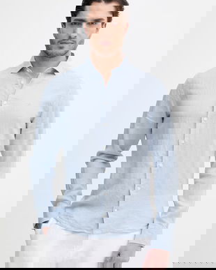 Hackett London cămașă de in