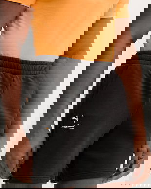Puma pantaloni scurți din bumbac McLaren