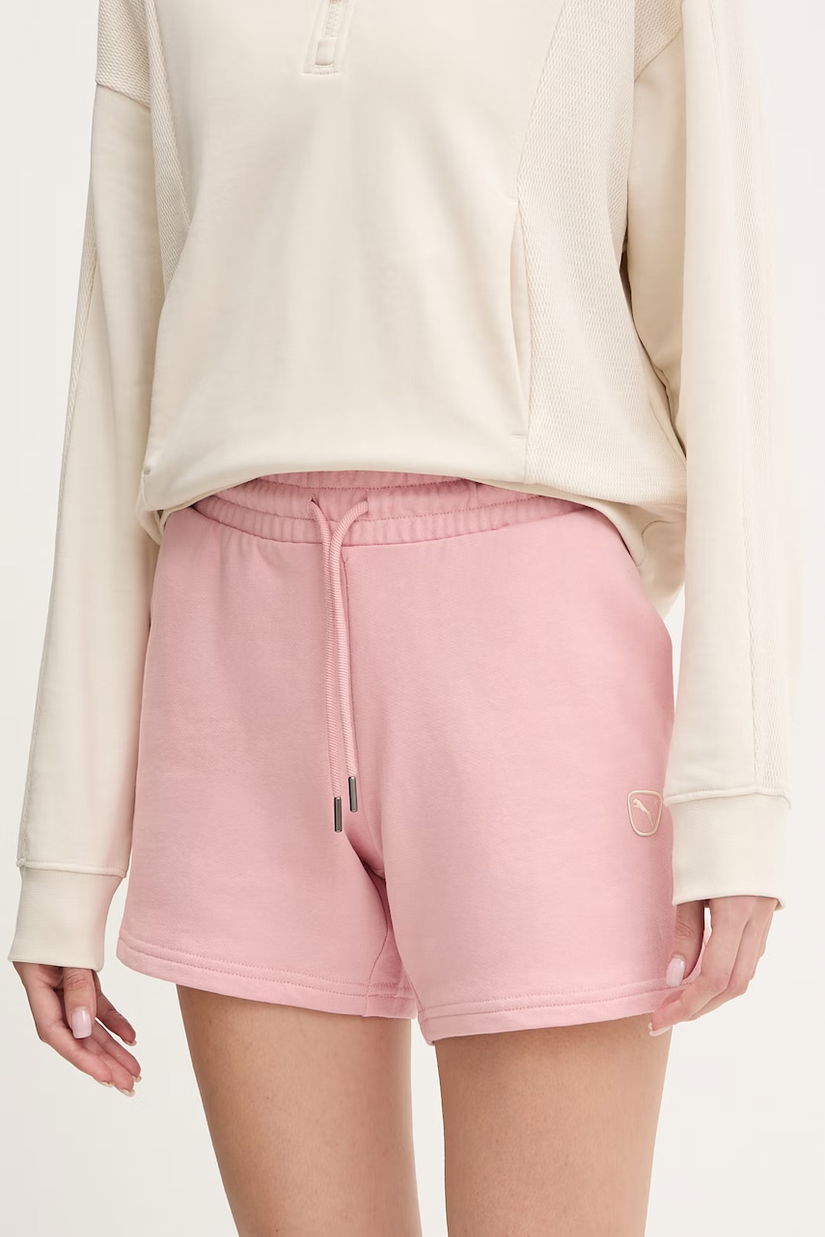 Puma pantaloni scurți din bumbac Essential elevated