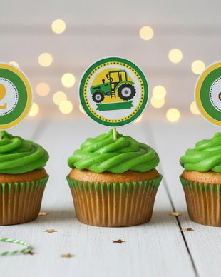Toppere Candy Bar  tematică Tractoraș