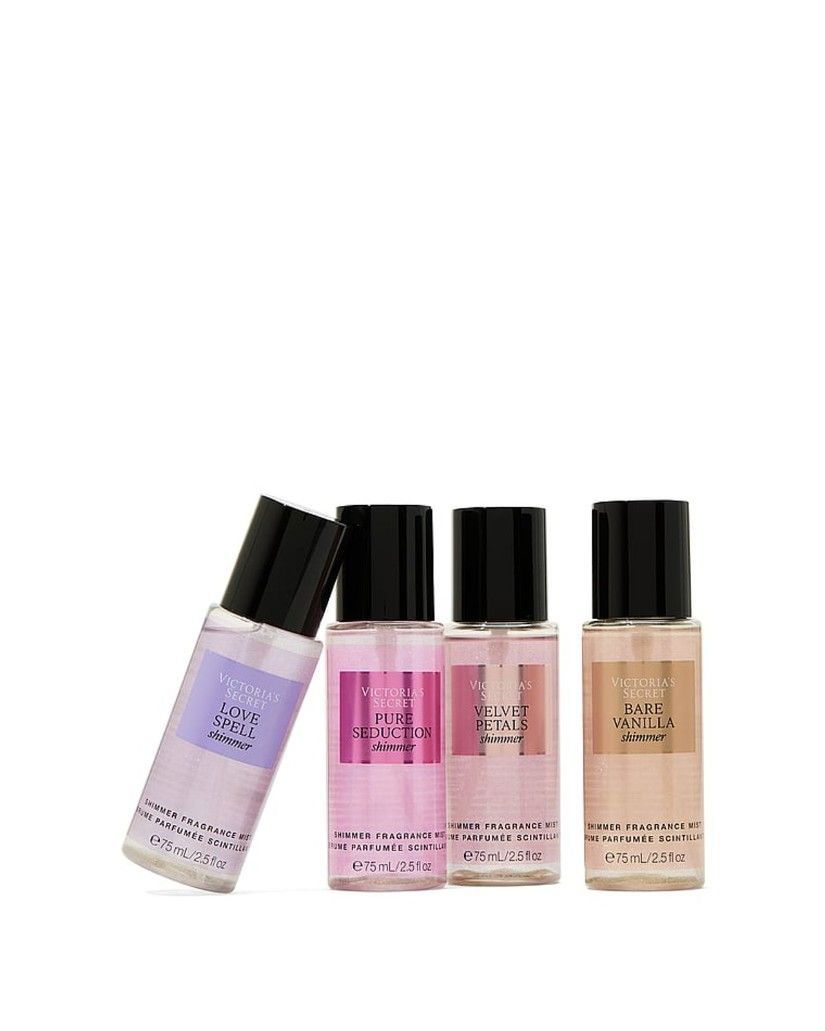 Victoria's Secret Mini-spray parfumat strălucitor de corp