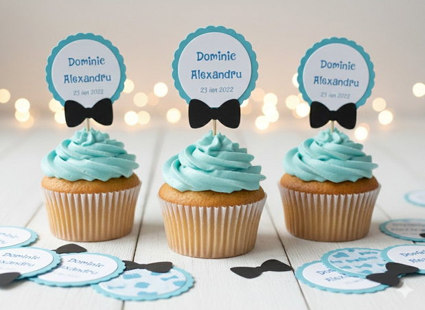 Toppere cu papion personalizate