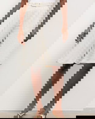 Answear Lab pantaloni scurti din in