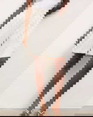 Answear Lab pantaloni scurți cu in