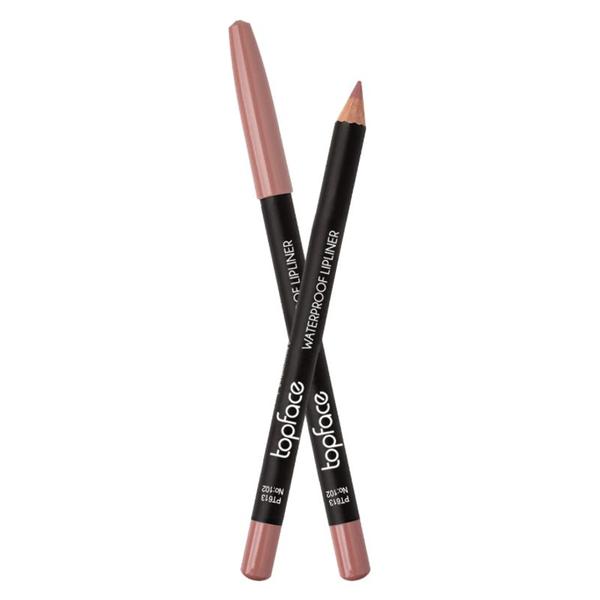 Creion de Buze Rezistent la Apa - Topface Waterproof Lipliner, PT613.102, 1.14 g