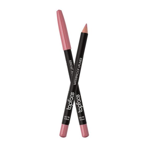 Creion de Buze Rezistent la Apa - Topface Waterproof Lipliner, PT613.103, 1.14 g