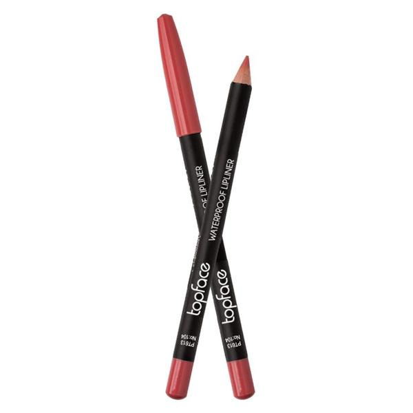 Creion de Buze Rezistent la Apa - Topface Waterproof Lipliner, PT613.104, 1.14 g