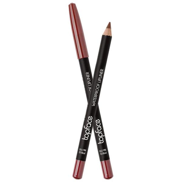 Creion de Buze Rezistent la Apa - Topface Waterproof Lipliner, PT613.110, 1.14 g