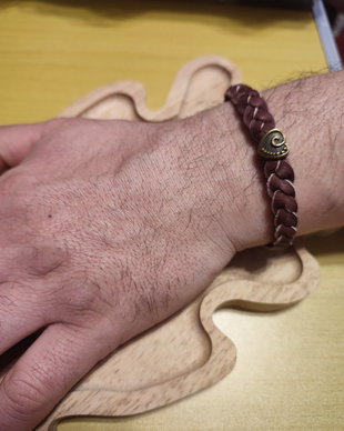 Brățară bărbătească piele handmade