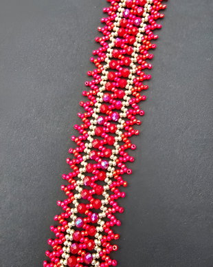 Brățară Ruby Weave