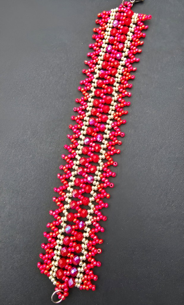 Brățară Ruby Weave
