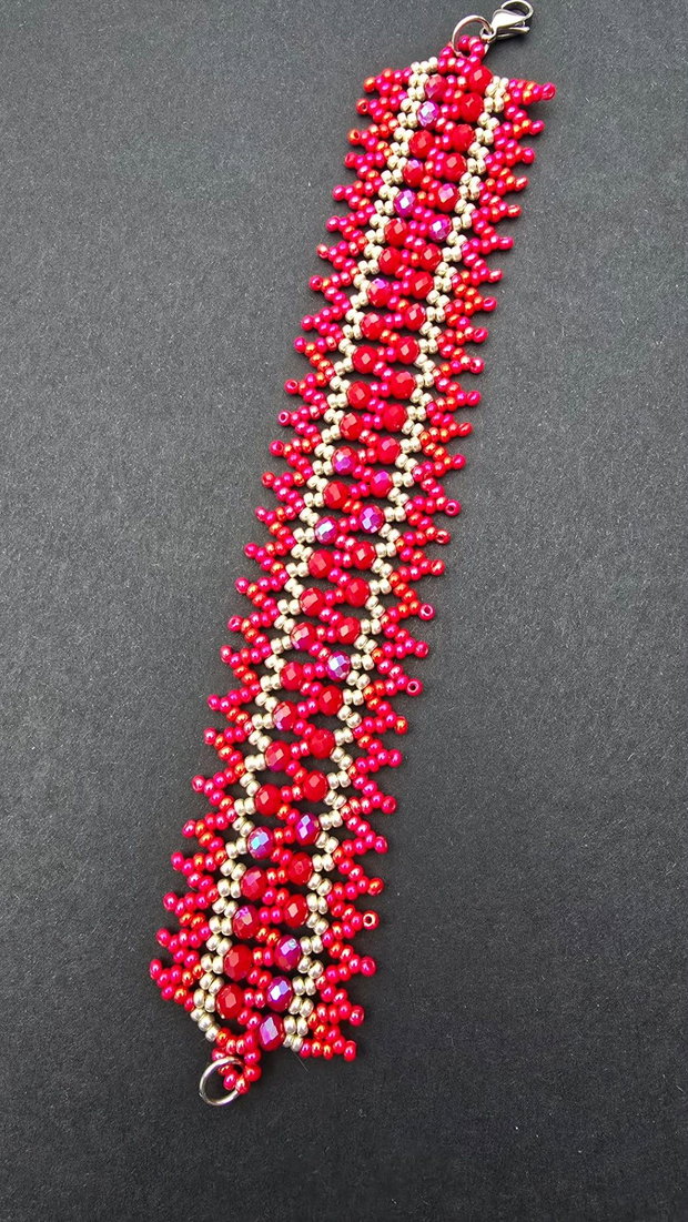 Brățară Ruby Weave