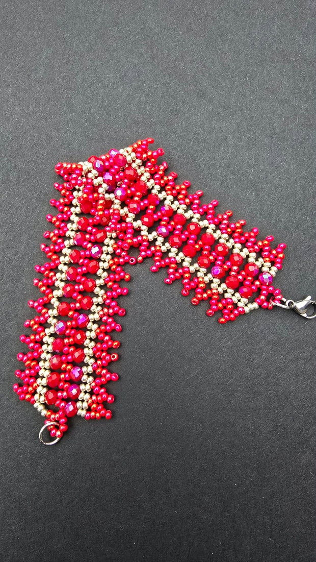 Brățară Ruby Weave